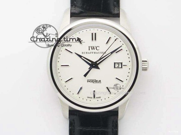 MIROTIME 0215 Portofino Automatic 37 SS M+F 1:1 Best Edition Silver Dial RG Markers on Red Crocodile Strap A Reliable 7154